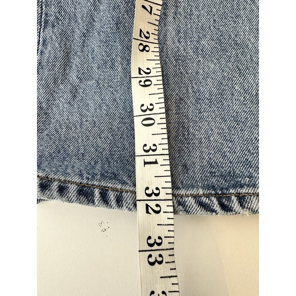 Agolde Women's High Rise Straight Denim Jeans Size 27 Blue Classic - Picture 9 of 9